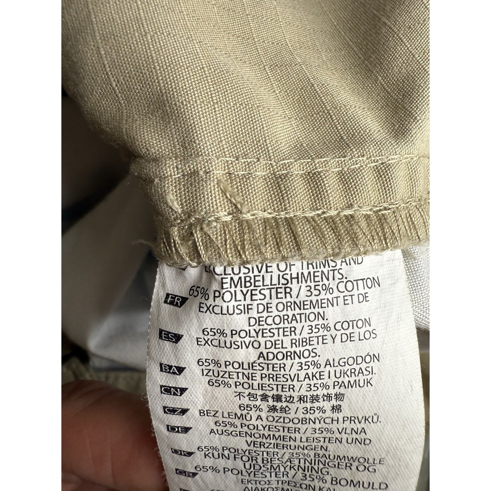 511 Tactical Shorts Mens 40 Tan Cargo Pocket Elastic Waist 10 Inch Inseam Canvas - Picture 13 of 14